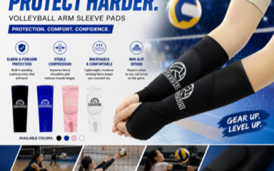 How Volleyball Arm Sleeve Pads Enhance Your Game